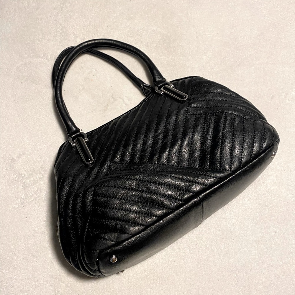 Calvin Klein Black Vegan Leather Purse